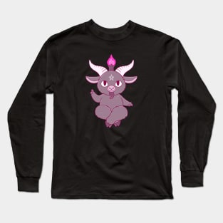 Kawaii Baphomet Long Sleeve T-Shirt